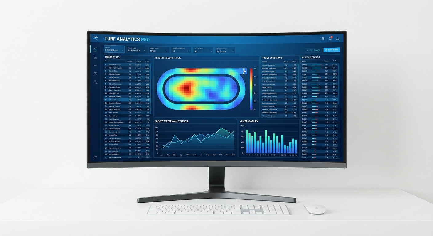 Tableau de bord d'analyse hippique